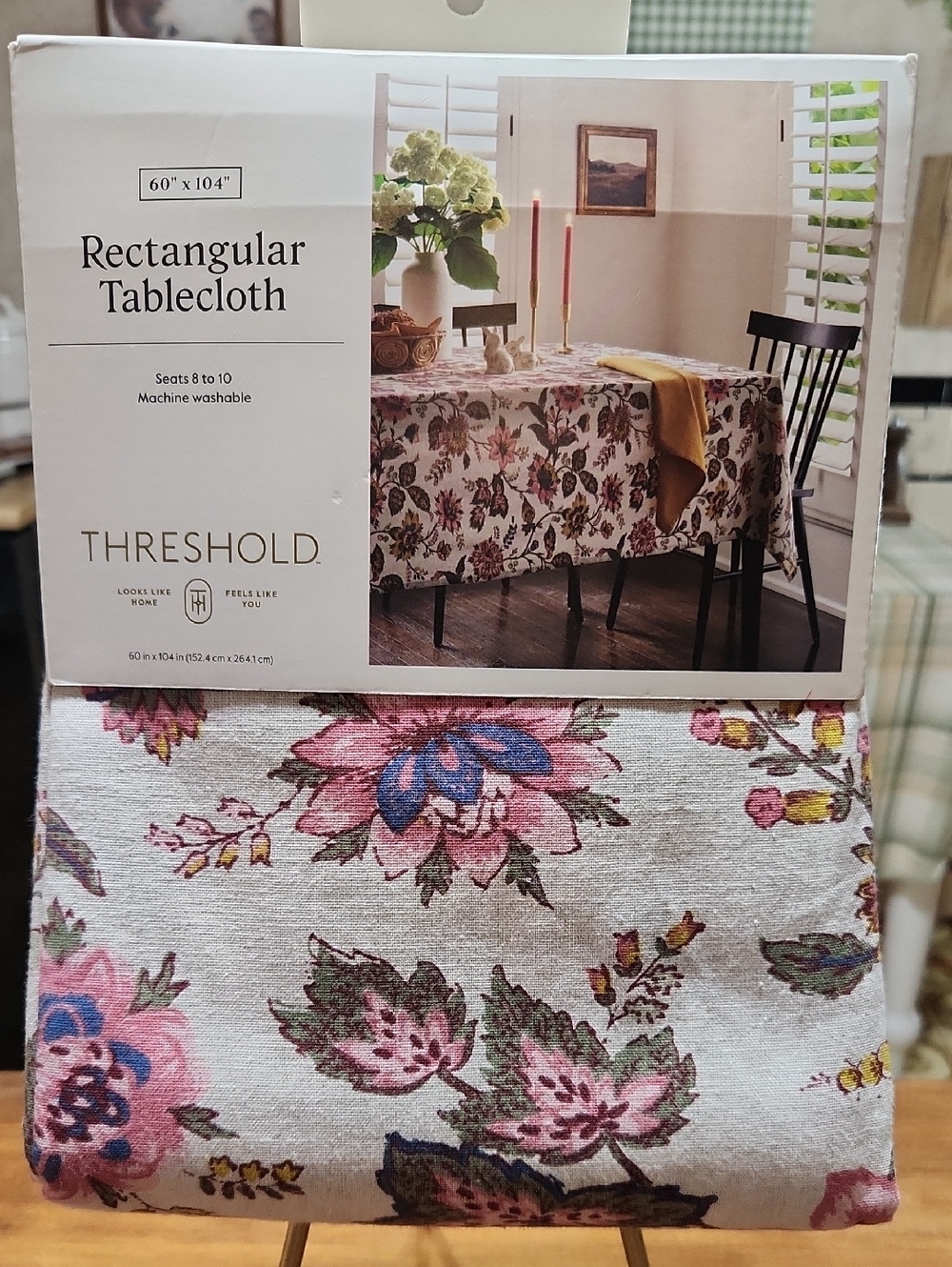 THRESHOLD rectangular tablecloth - Picture 2 of 12